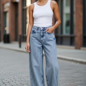 NWT Urban Outfitters BDG Low Rise Wide Leg Jeans Sz 30